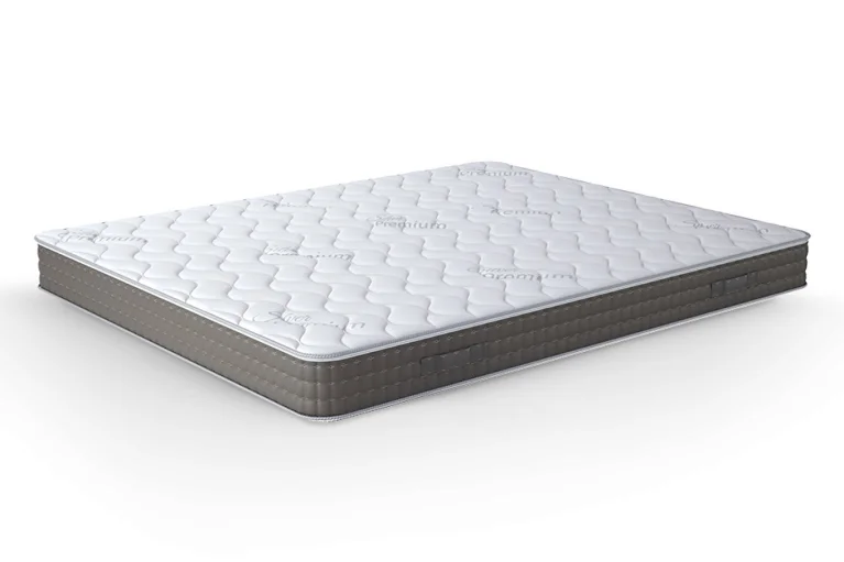 Двулицев матрак 180/200 см Матраци iSleep, SilverPlus с височина 24 см Ядро от три вида пяна. Ортопедичен, Анатомичен, Страни с различна твърдост, Сваляем калъф със сребърни нишки