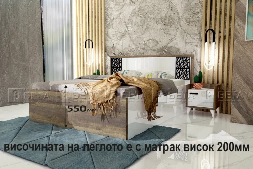 Спалня с матрак Сахара