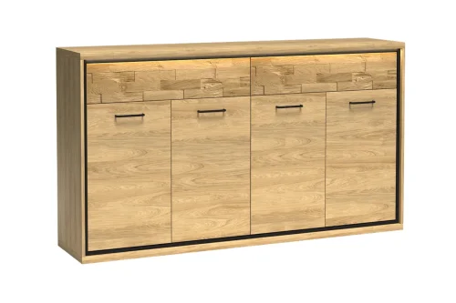 Скрин с 2 чекмеджета Mediolan M-8 Wood drawer front